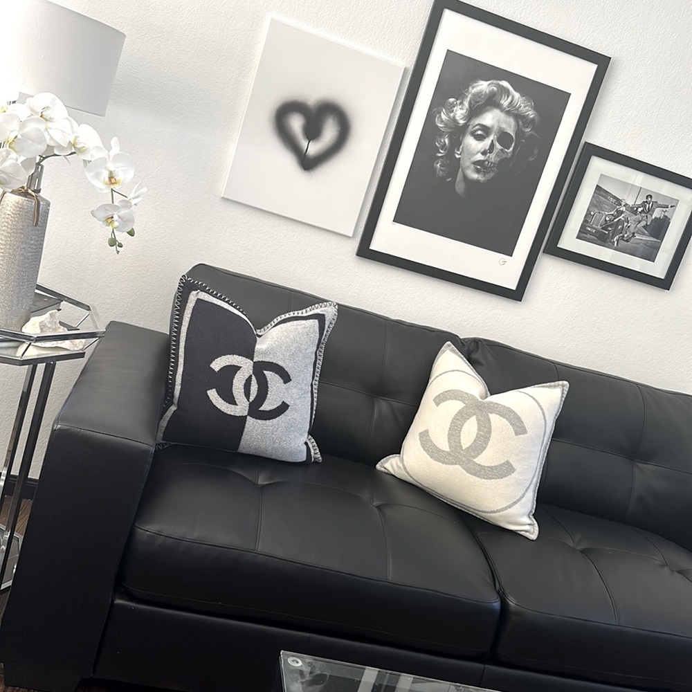 Chanel Cashmere Pillow
